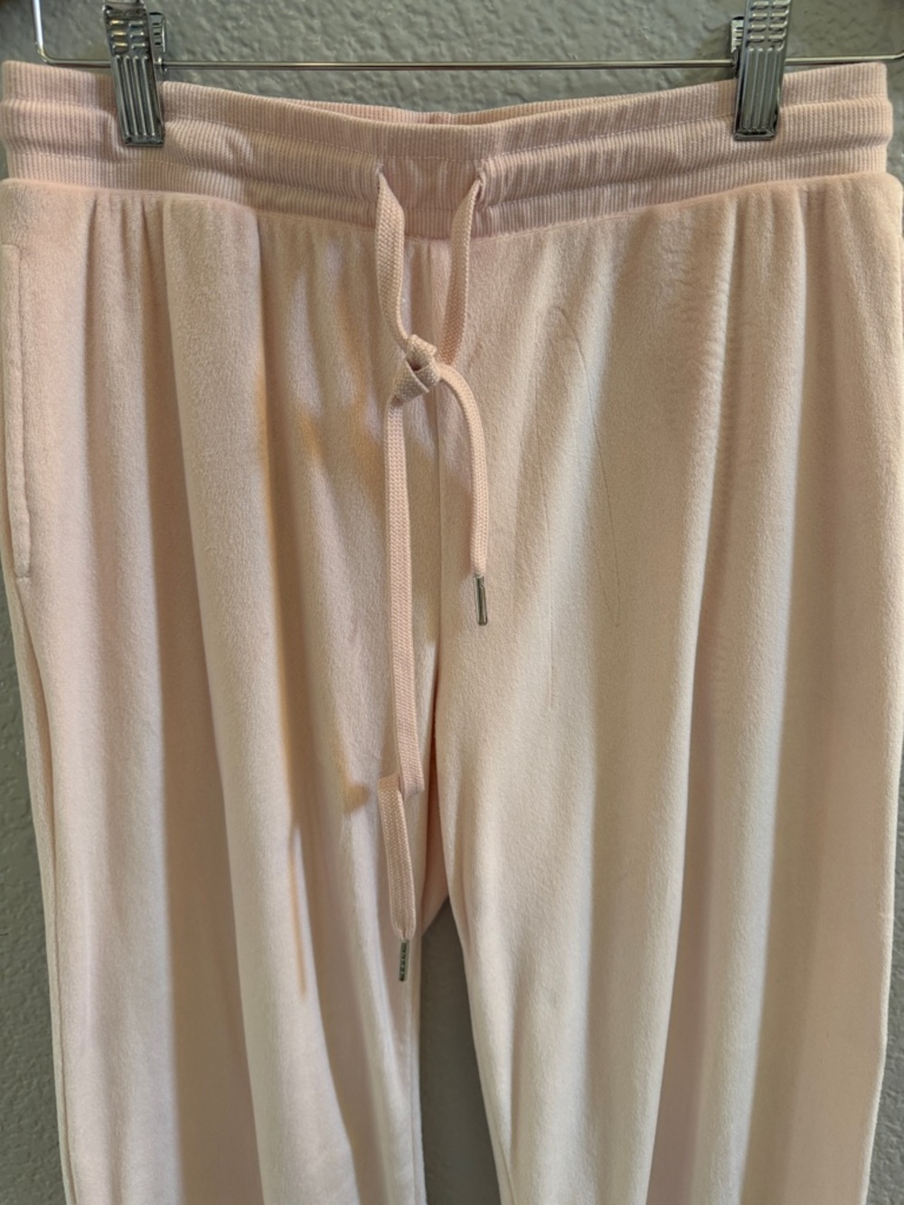 JUICY COUTURE PINK OG BIG BLING VELOUR TRACK PANTS SIZE SMALL - Picture 4 of 8